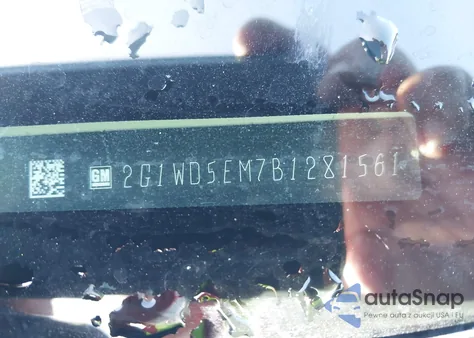 2011 Chevrolet Impala Police из США, поврежденный, VIN 2G1WD5EM7B1281561